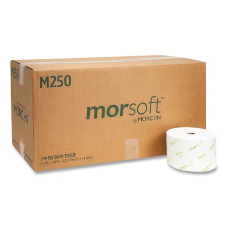 MORCON PAPER Morsoft, Standard, 1250 Sheets, White, 24 PK M250